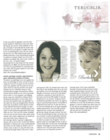 Weekblad Vriendin blikt terug op de toekomstvoorspellingen van medium Barbara Bandel.